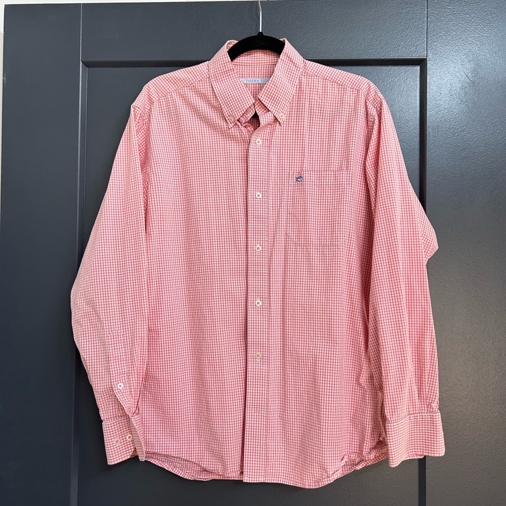 Men’s Southern Tide Plaid Button Up